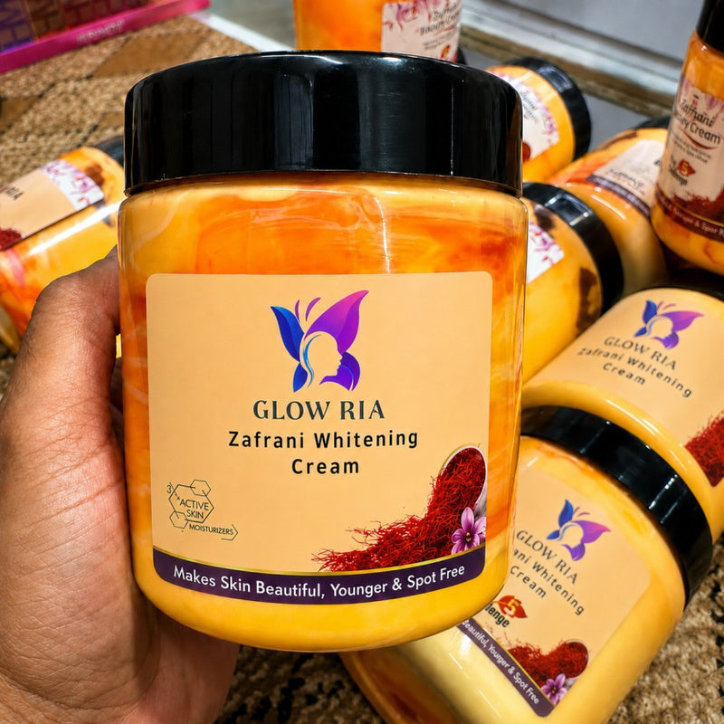 Zafrani Whitening Serum Cream Essential Skincare Accessory For Daily Life 250g