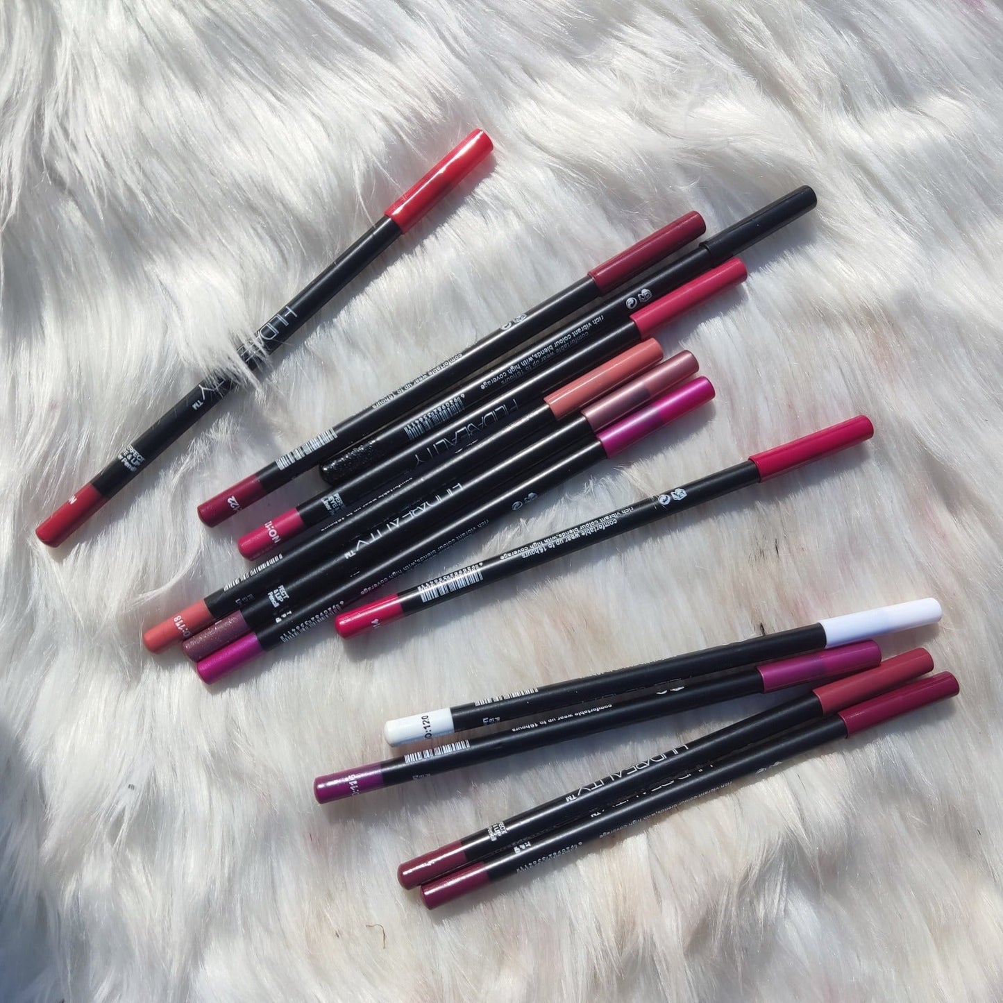 Huda Beauty Matte Eye And Lip Liner Pencil pack of 12pcs